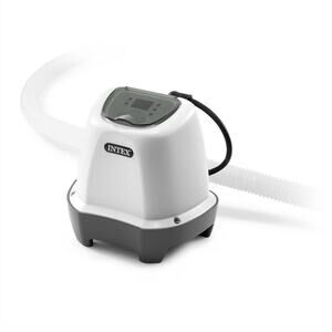 Intex 26661EG Krystal Clear Pool Small and Sleek Saltwater System, 110-120V